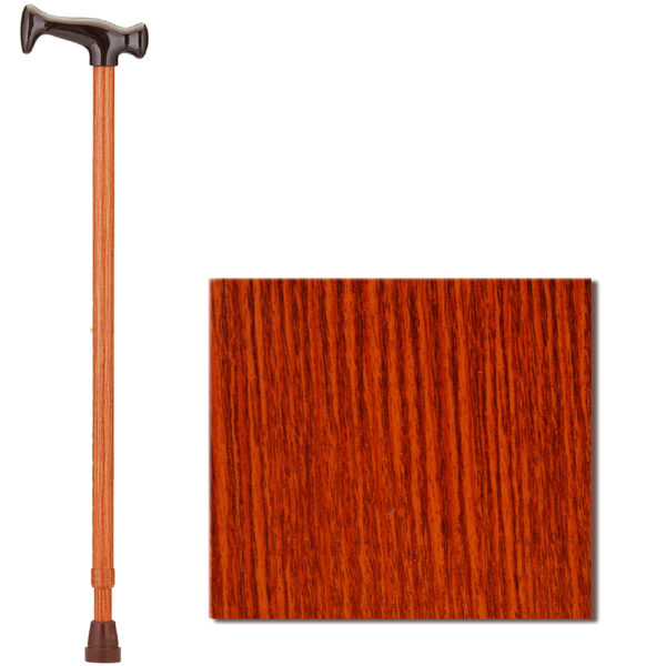 Cane T-Grip Walnut Grain - Image 2