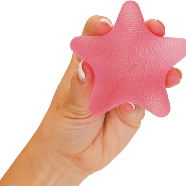 Hand Exercise Squeeze Star Soft Pink