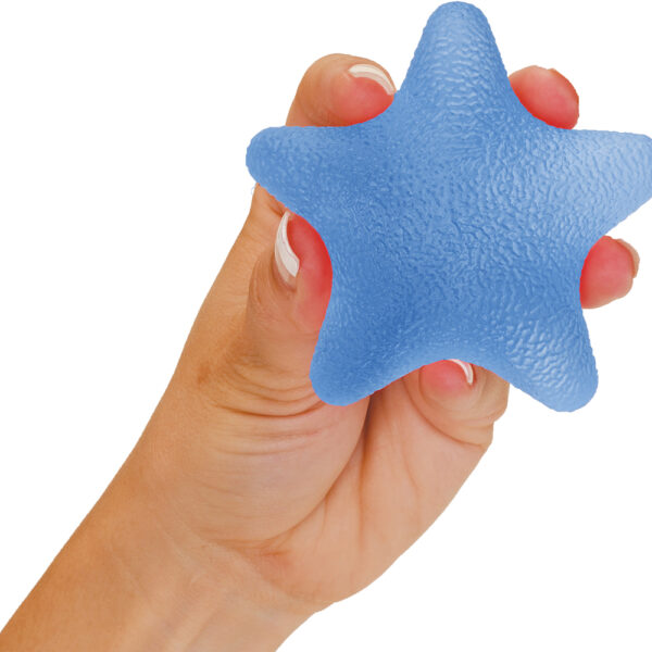 Hand Exercise Squeeze Star Medium Blue