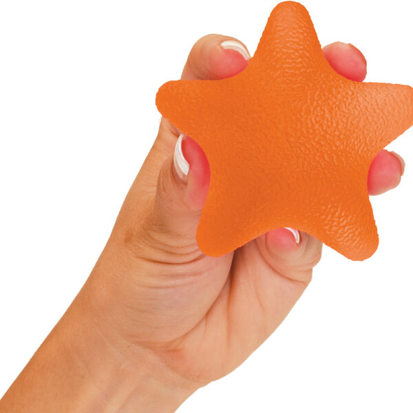 Hand Exercise Squeeze Star Firm Orange